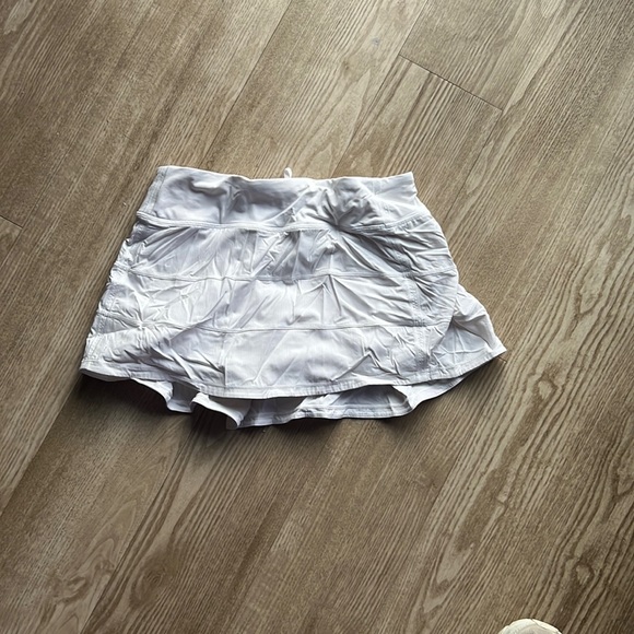 Dresses & Skirts - White lululemon tennis skirt